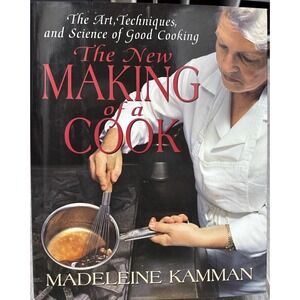 The New Making of a Cook Madeleine Kamman Hardcover Cookbook 1997